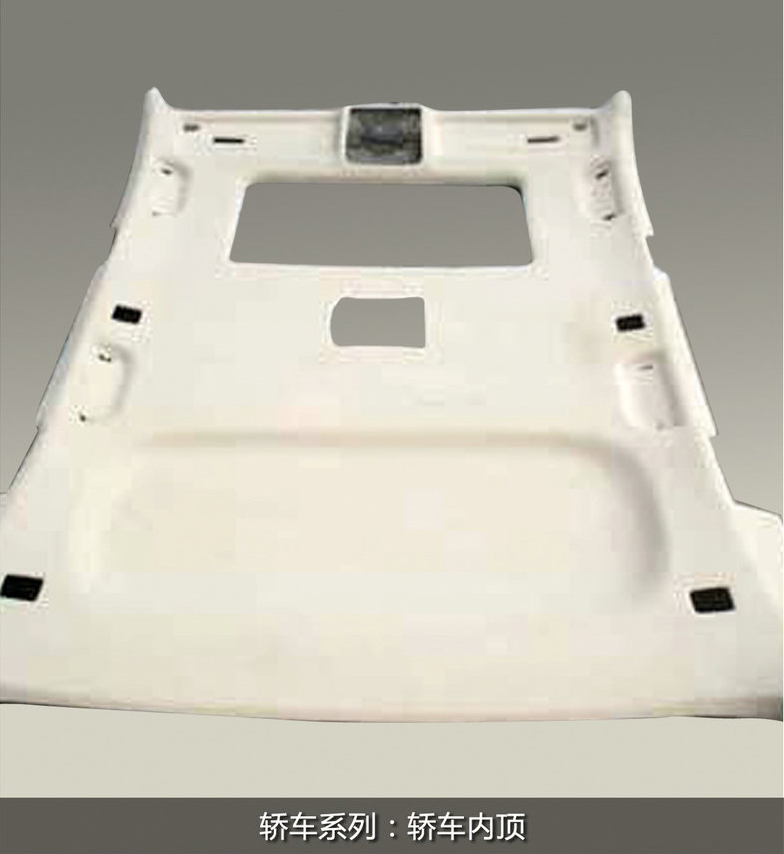inner roof of car