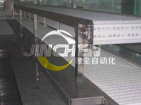 雙層的塑鋼網(wǎng)帶輸送機(jī)