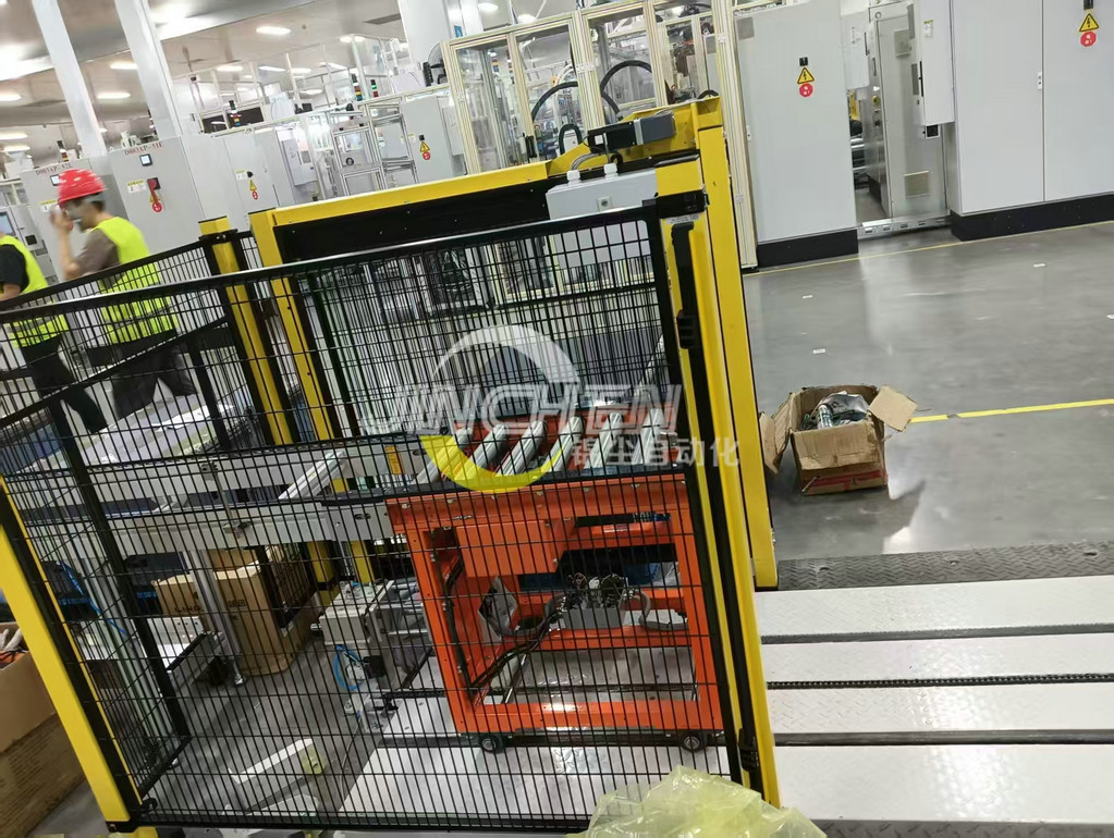 滾筒線，擺渡滾筒線，封閉式移動輥道線